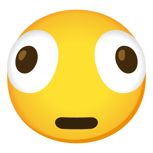 Distorted Face emoji Distorted Face emoji
